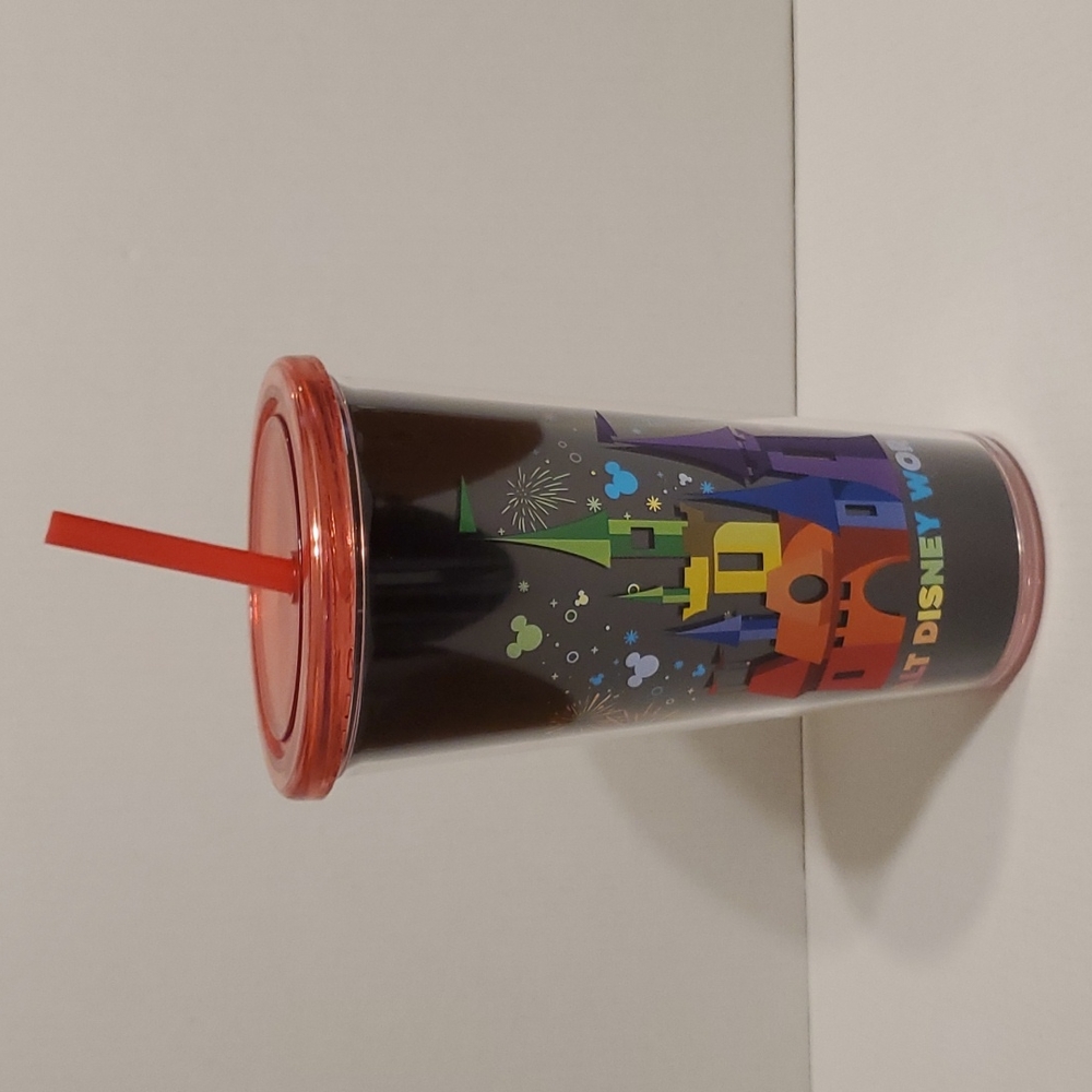⭐3/15⭐ 🆕️ Walt Disney World Rainbow Drink Tumbler